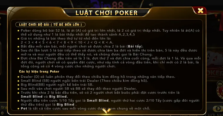 Chinh Phục Đỉnh Cao Trí Tuệ Cùng Poker Tại Bin88