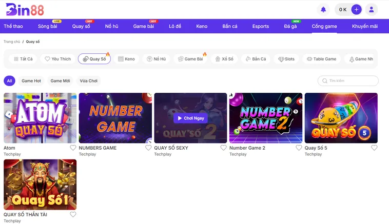 Quay Số Bin88 Quy Trình Quay Thưởng Tự Động Và Phân Tích Xác Suất Trúng Jackpot Trong Các Trò Chơi Số