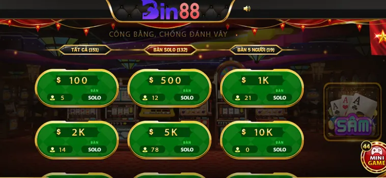 Khẳng Định Bản Lĩnh Và Tốc Độ Cùng Sâm Lốc Tại Bin88 Đỉnh Cao