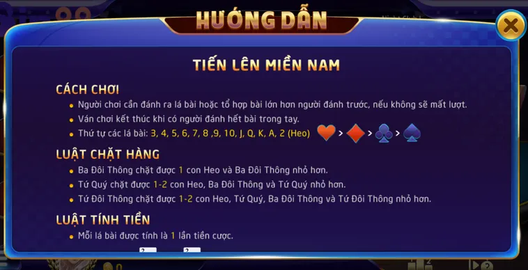 Chinh Phục Mọi Đối Thủ Cùng Tiến Lên Miền Nam Tại Bin88 Đẳng Cấp