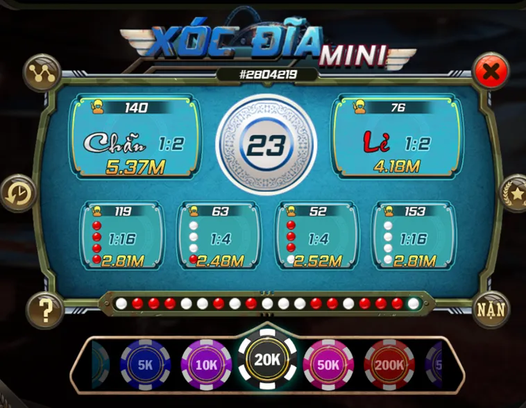 Đẳng Cấp Giải Trí Table Game Xóc Đĩa Mini Tại Bin88 Uy Tín